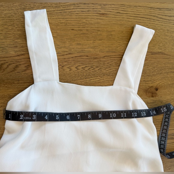 Alexis White Sleeveless High Low Tank Top Size XS - Picture 7 of 15